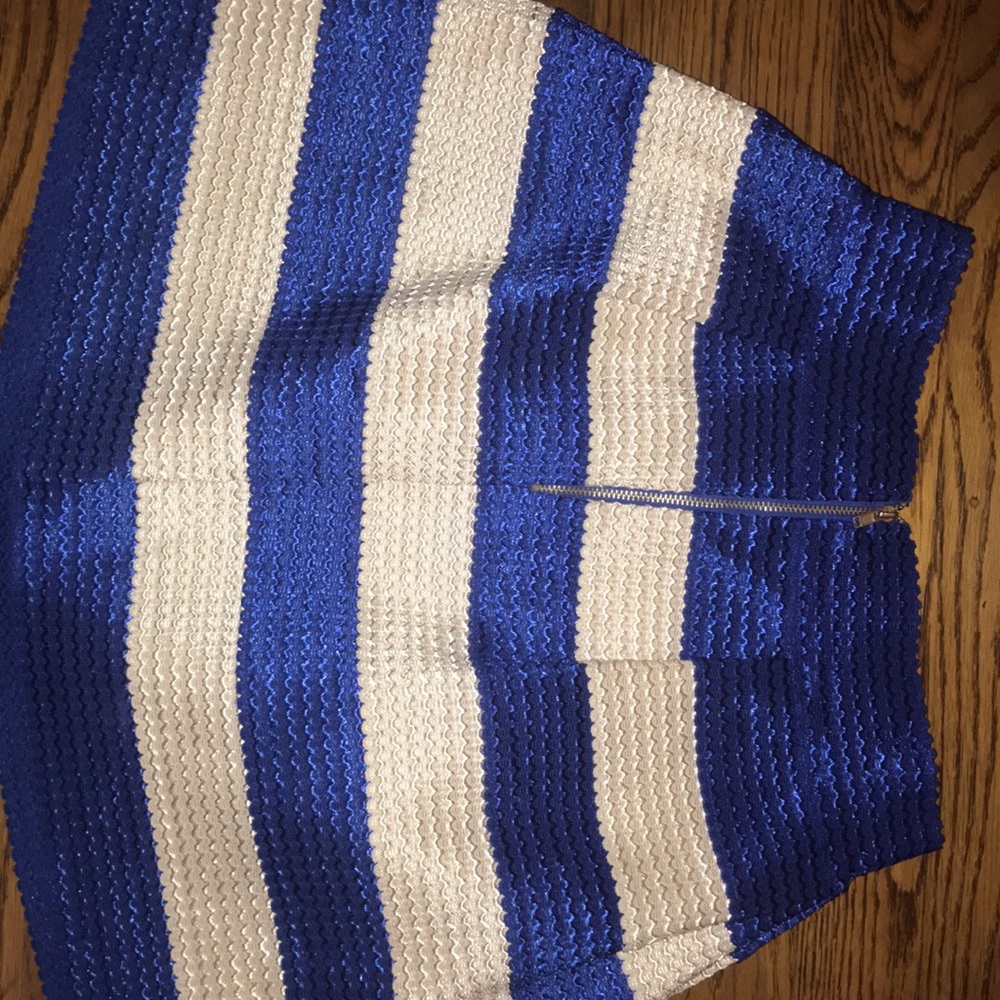 Boutique Striped Skirt